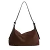 Bolso de Axila Retro Esmerilado para Mujer 2025 Otoño Nuevo Versátil Popular Textura de Alta Calidad Bolso de Hombro Único Cruzado