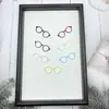 Gafas Huecas de Plástico Simuladas Accesorios DIY Juguetes para Niños Accesorios para Muñecos de Peluche Venta al por Mayor en Stock
