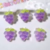 Acessórios DIY de Resina Cola de Creme Acessórios para Capa de Celular Acessórios para Cabelo Materiais Artesanais Flores para Sapatos Frutas de Açúcar