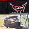 Comercio exterior Halloween labios de sangre calcomanía para coche labios de payaso malvado calcomanía reflectante para casco de motocicleta P158