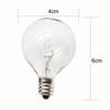 Lâmpada LED G40 luz quente lâmpada de tungstênio atacado rosca e12 doméstico solar jardim luz decorativa monitor