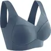 Talla grande Sujetador Deportivo Sin Marca de Seda de Hielo Ropa Interior Femenina Push-up Anticaída Paramilis Soporte Superior Sujetador Sexy