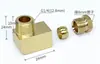 Boquilla de aceite para deslizador Conector en ángulo recto PL Conector de manguito Codo con resorte interno Tubo de aluminio Tubo Conector de tubo de aceite de nylon