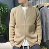 Novos suéteres de outono e inverno, cardigans de tricô, jaquetas para homens e mulheres, quentes e com caimento slim, estilo old money, atacado de comércio exterior transfronteiriço