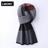 Bufanda Nueva para Hombre Otoño e Invierno 2025, Bufanda Larga Gruesa de Cachemira Estilo Coreano Cálida Tejida para el Cuello, Venta al por Mayor desde el Fabricante