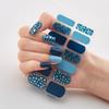 Fabricante de Pegatinas para Uñas Plataforma Transfronteriza Suministro de Alta Calidad Artesanía Láser 3D Estampado en Caliente Película para Esmalte de Uñas Pegatina para Uñas