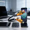Cabo de Dados Mecha Quatro em Um Cabo de Carregamento Rápido Dois em Um Adequado para Celulares Apple 15 Huawei Pd Liga de Alumínio