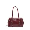 Bolso de Hombro Retro de Lujo Ligero Coreano para Mujer 2026 Nuevo Estilo de Verano Estilo Británico Versátil Elegante Bolso de Mano de Hombro de Moda