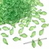 Hojas Mini Acrílicas Estilo Bosque Versátil DIY Cuentas Sueltas Pulsera Cadena de Teléfono Accesorios para Bolsos Fábrica Venta al por Mayor