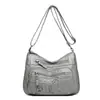 Bolso para Mujer 2026 Nuevo Modelo Gran Capacidad Versátil Piel Suave Moda Bolso de Hombro para Madres de Mediana Edad y Mayores Bolso Cruzado