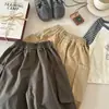 Pantalones Casuales para Niños 2026 Otoño Nuevo Estilo Coreano Pantalones Linterna para Niños y Niños Jóvenes, Pantalones Largos con Puño para Primavera y Otoño