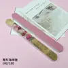 Esponja de Impressão para Pintura a Óleo Fina Tira de Esfregar Polimento para Nail Art Disponível em Ambos os Lados Tira de Esfregar Polimento de Bordas Ferramenta Lavável