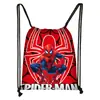 Nueva Bolsa de Almacenamiento Cruzada de Poliéster con Cordón de Marvel Spider-Man Mochila con Cordón de Gran Capacidad Fabricante Venta al por Mayor