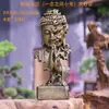 Decoración de Sala de Té con Flores para Jardinería Estilo Chino, Adorno para Acuario Sakyamuni, Figura de Buda para Entrada del Hogar