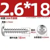 Tornillos autorroscantes de acero inoxidable 304 Tornillos autorroscantes de cabeza redonda Gb845 Tornillos autorroscantes de cabeza redonda Phillips Tornillos para madera Pa
