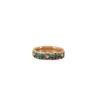 Anillo de esmalte verde para mujer, diseño hermoso, sentido estético, estilo de hada senior exquisito, solo para mujeres