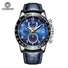 Nuevo Reloj para Hombre de la Marca Suiza Augusten, Reloj Casual y de Moda, Resistente al Agua, Luminoso, Reloj de Cuarzo Multifuncional al por Mayor