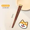 Palillos de Madera Lindos de Dibujos Animados para Uso Doméstico, Palillos Individuales de Gama Alta para Comer, Palillos Familiares para Comer, Palillos Dedicados para Niños