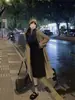 [Qualidade Tmall] Vestido suéter feminino, comprimento médio, comprimento do joelho, vestido de tricô, caimento justo, manga longa, adequado para usar em camadas no outono e inverno