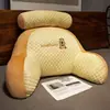 Almofada de cabeceira Ice Bean Bean, encosto macio acolchoado, travesseiro de apoio lombar, almofada de sofá para grávidas, travesseiro de cama para leitura na cama ou dormitório