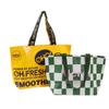 Bolsas de Palha Plástica Tecida, Bolsas de Ombro Único para Compras, Produção em Massa, Personalizáveis com Impressão de Logo