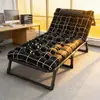 Cama dobrável pessoa solteira cochilo escritório cama de cochilo hospital acompanhante cama dobrável portátil militar preguiçoso cadeira simples
