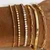 Comércio Exterior Transfronteiriço Terno Joias Pulseira Personalizada Nova Liga Combinação Pulseira Conjunto de Seis Peças Venda Quente