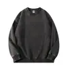 Sudadera con capucha pesada estilo retro americano lavado y desgastado de 350G, nueva sudadera con capucha versátil de moda de corte holgado, unisex