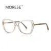 Gafas Antiazules Originales 2244 Brillo Americano TR Espejo de Computadora Antirradiación Caperucita Roja Venta Caliente Mismo Estilo Gafas Planas