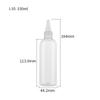 Frasco Plástico para Pet 60ml Frasco Gotador de Orelha Pet com Bico Pontiagudo, Frasco Compressível para Dispensar Pigmento 50ml, Produto Transfronteiriço Mais Vendido