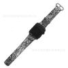 Para Pulseira Apple Watch iwatch1234567se Geração Apple Watch Pulseira de Couro Estampada Estilo Chinês Pronta Entrega