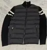 [En Stock] Chaqueta de Plumas Ligera de Punto de Lana Patchwork Cálida Unisex de Gama Alta Mc Mengjia Otoño/Invierno