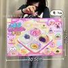 Juguetes de Casa de Juego para Niños Educativos Cocina Artificial Juguetes de Cocina Set de Vajilla para Niñas Caja de Regalo Grande Regalo Institucional
