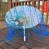 Novo Estilo Chinês Guarda-chuva de Seda Antigo Borla Fita Dinastia Han Sessão de Fotos Acessórios de Guarda-chuva de Papel de Óleo Feminino Clássico Qipao Guarda-chuva para Fotografia