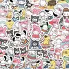 Al por mayor en stock 100 piezas de pegatinas de Stitch Dibujos animados Lindas pegatinas de Stitch Sin repetición Impermeables Autoadhesivas Manual