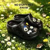 Zapatos con agujeros suela gruesa para aumentar altura mujer sandalias de exterior pantuflas exterior antideslizantes punta cerrada zapatos de playa venta al por mayor