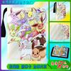 PTCG Magic Baby Bao Ke Meng libro de tarjetas 4 rejillas 9 rejillas tarjeta de anime libro de colección de tarjetas PU cremallera hojas sueltas tarjetero