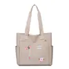 Bolso bordado de moda nuevo para mujer, Bolso de hombro versátil de gran capacidad, Bolso tote ligero de moda, Bolso para mamá