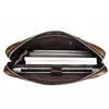 Bolsa masculina oficial genuína nova bolsa de mão horizontal de negócios mochila de pasta de grande capacidade da moda ombro único diagonal