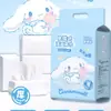 Sanrio Jade Dog Toalha Descartável para Lavar o Rosto Removível Limpeza Removedor de Maquiagem Toalha de Lavar Rosto Pendurada Algodão Macio Toalha Venda por Atacado