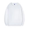 Sudadera 260g Cuello Redondo Sección Delgada Primavera y Otoño Multicolor Personalizada Ropa de Pareja Lista para Usar Venta al por Mayor Patrón de Logo Impreso Bordar