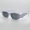 Gafas de sol de diseñador de lujo populares pedido de comercio internacional protección UV400 hombres y mujeres con gafas de sol 17w