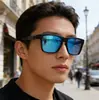 Óculos de Sol Masculinos de Alta Qualidade, Óculos Quadrados Retrô, Óculos de Sol Grandes Personalizados para Mulheres, Óculos de Sol Tendência Novos para Dirigir