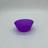 Forma Redonda de Silicone para Bolo de Grau Alimentício 9cm Copo para Bolo Muffin Copo para Suplemento Alimentar Infantil Forma para Assar Doméstica