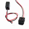 Conector Hembra Tipo-C LN-009 Negro Cuadrado Moldeado por Inyección 2P 3A Alta Corriente Certificado CE