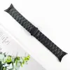 Adequado para Google Google Pixel Watch pulseira de relógio inteligente de três contas substituição pulseira de metal titânio de três contas