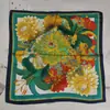 Pañuelo cuadrado estampado de leopardo bufanda coreana femenina de seda versátil pañuelo para el pelo bufanda retro flor de anacardo pañuelo cuadrado pequeño venta al por mayor
