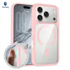 Capa magnética para celular com sensação de pele, transfronteiriça, para iPhone 18 Pro Max, capa transparente fosca para botão da câmera do Apple 17 Pro