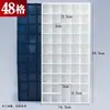 Caja de Mezcla de Colores Dura de 24 Rejillas, 25 Rejillas, 36 Rejillas, Bandeja de Mezcla de Colores con Tapa de Plástico, Caja de Pintura de Acuarela con Tapa Suave