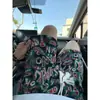 Pantalones cortos de punto con estampado integral de letras para hombre, estilo de verano nuevo, marca de moda, estilo callejero, estilo étnico, casual, versátiles, deportivos, de cinco puntos